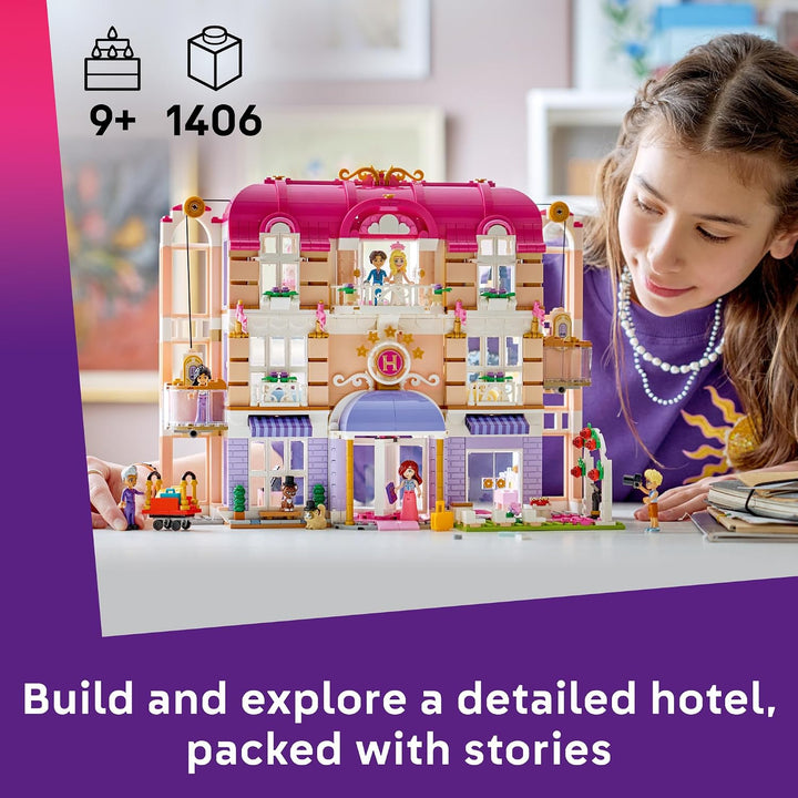 LEGO Friends Gran Hotel de Heartlake City 42704 | Juguete de constr...