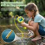 Cámara de boroscopio para niños con luz, juguete educativo de ciencia STEM para niños y niñas de 3, 4, 5, 6, 7, 8 años, regalo de cumpleaños, descubrimiento y exploración, batería flexible de alcance