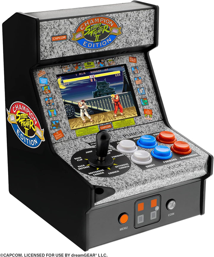 My Arcade - (DGUNL-3283) Micromáquina de arcade Street Fighter 2 Ch...