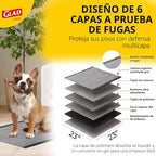 Glad para Pets Activated Carbon Disposable Dog Training Pads, 100 Count