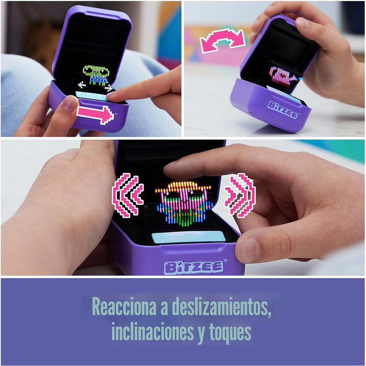 BITZEE, juguete interactivo mascota digital con 15 animales dentro,...