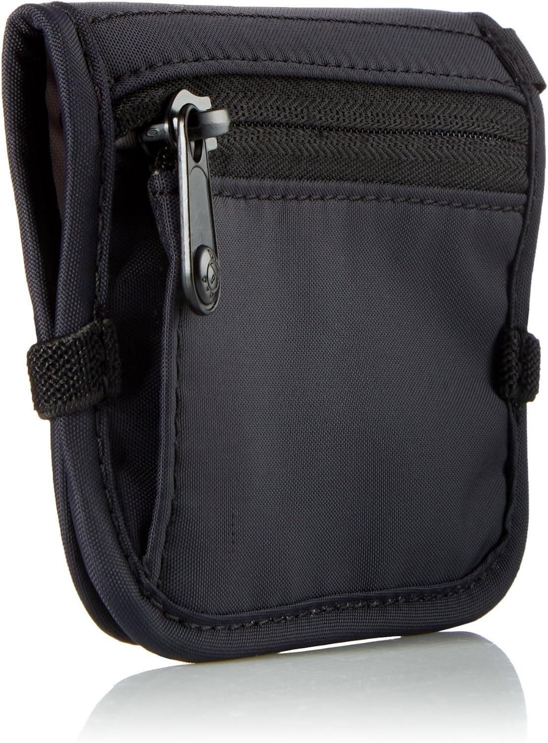 PacSafe Rfidsafe V50 Cartera compacta, bayas de Goji, Negro -, Rfidsafe V50 Cartera compacta antirrobo con bloqueo RFID