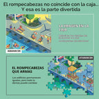 Time Warp Puzzle – Lagoona Matata - Rompecabezas de 1000 Piezas para Adultos