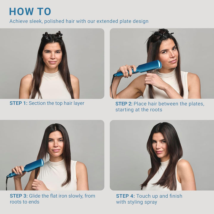BabylissPRO Nano Titanium Ultra-Thin Hair Straightener, Professiona...