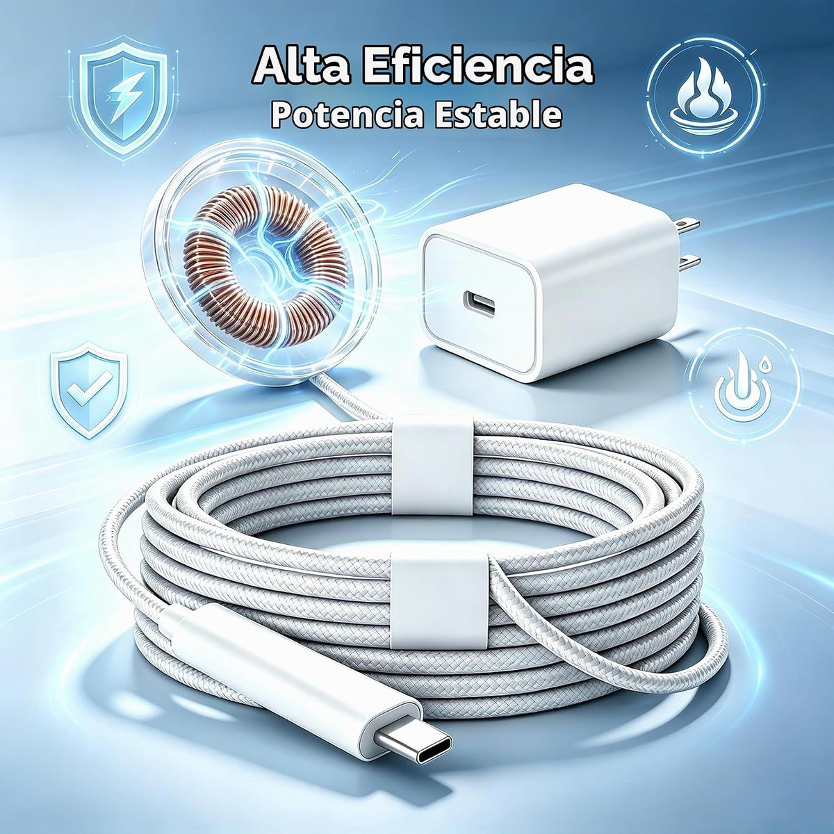 Cargador inalámbrico magnético de 25 W Almohadilla de carga rápida (1