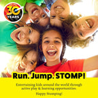 Stomp Rocket Stunt Plane Rocket Launcher Toy para Kids - 3 Foam Airplane Toy