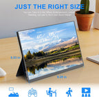 Monitor portátil de 10.5'' para laptop, monitor de pantalla...