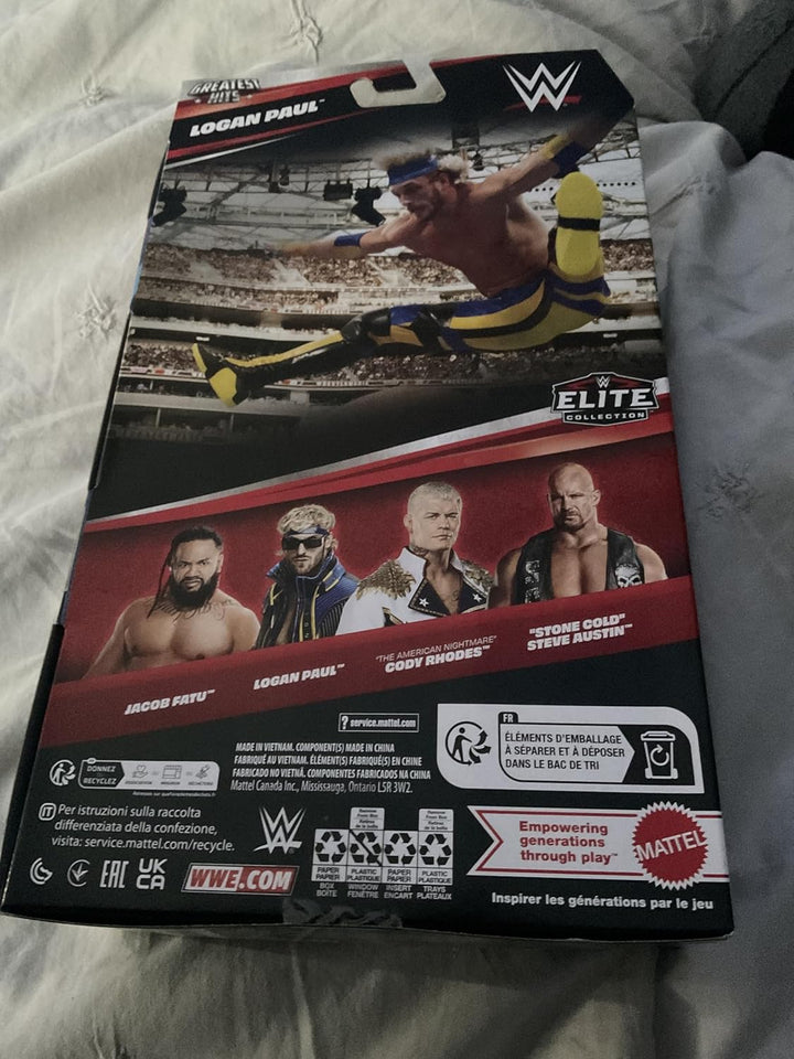 WWE Logan Paul Elite Grandes éxitos 9