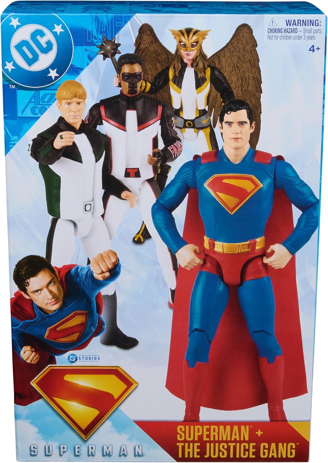 DC Comics - Juego de figuras de acción, 12 pulgadas, paquete de 4