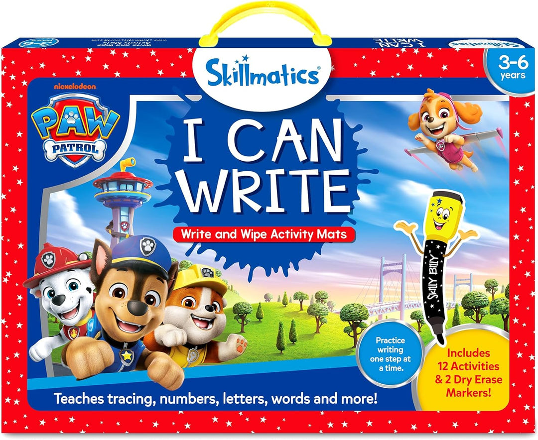 Skillmatics I Can Write - Actividades de aprendizaje preescolar reu...