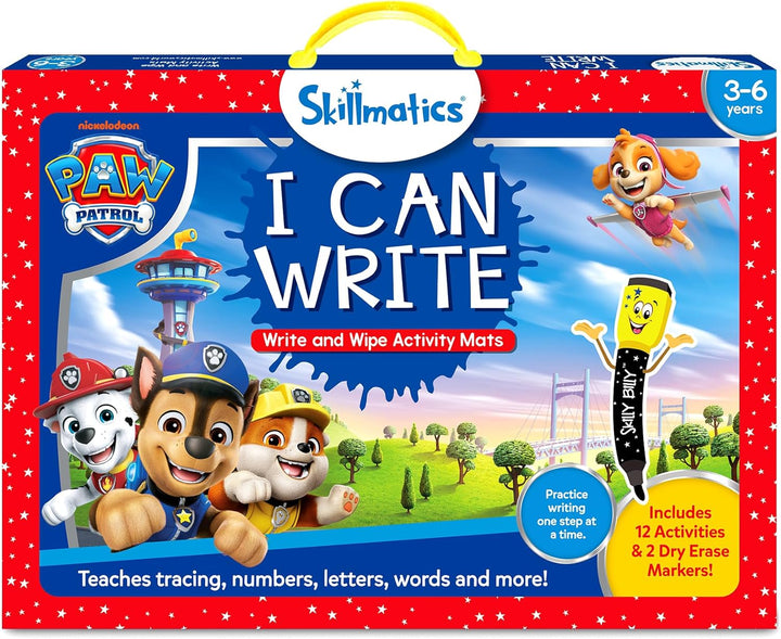 Skillmatics I Can Write - Actividades de aprendizaje preescolar reu...