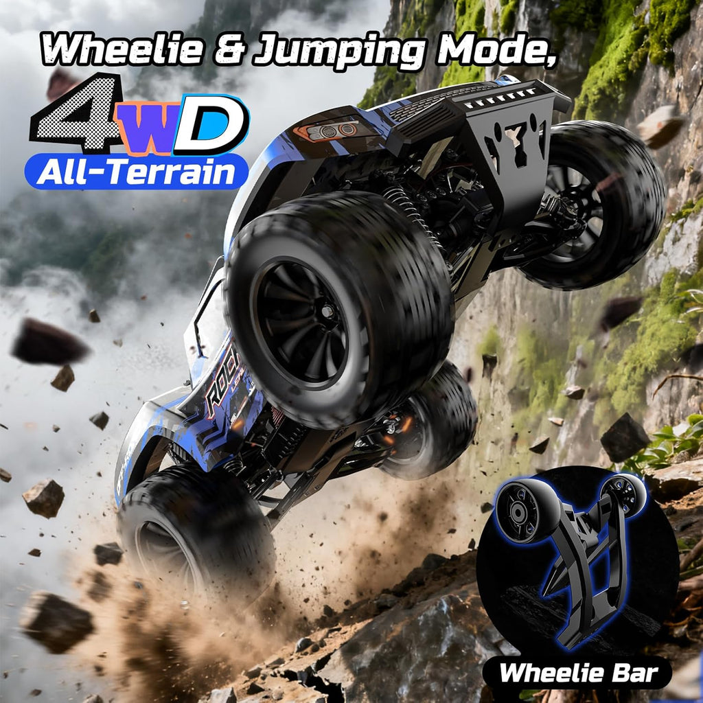 DEERC Autos RC 1\/12 de 45 KPH, Camión RC 4WD de Alta Velocidad de...