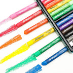 Artecho Juego de pasteles al óleo de 48 colores y 66 piezas de pasteles suaves