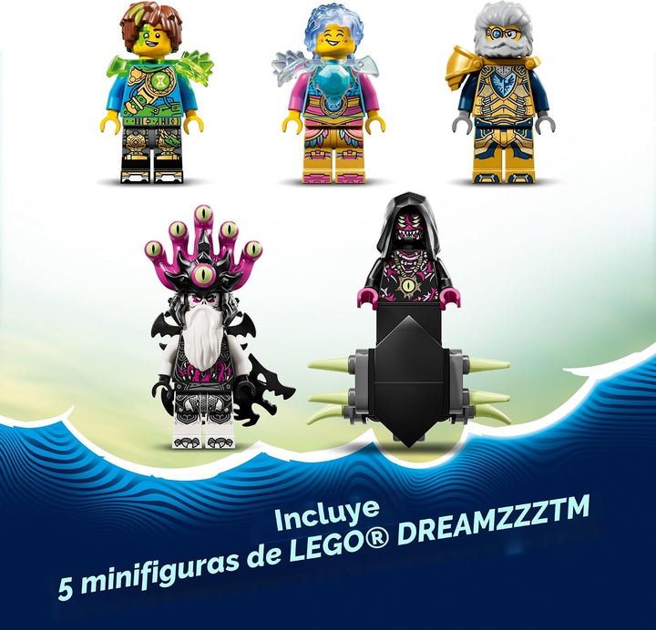 LEGO DREAMZzz - Juguete de construcción de tanque de tiburón tigre...