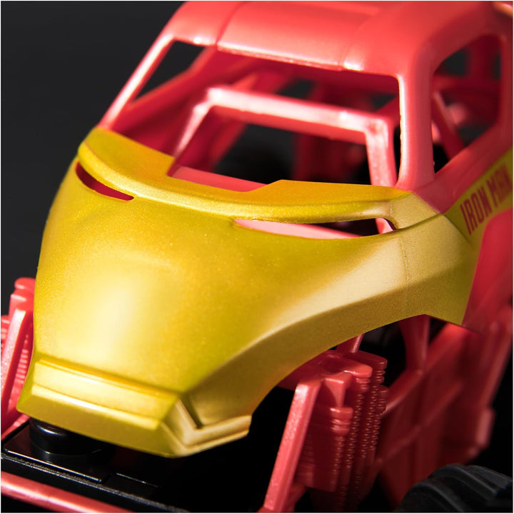 Monster Jam - Camión monstruo RC oficial de Marvel Iron Man, escala...