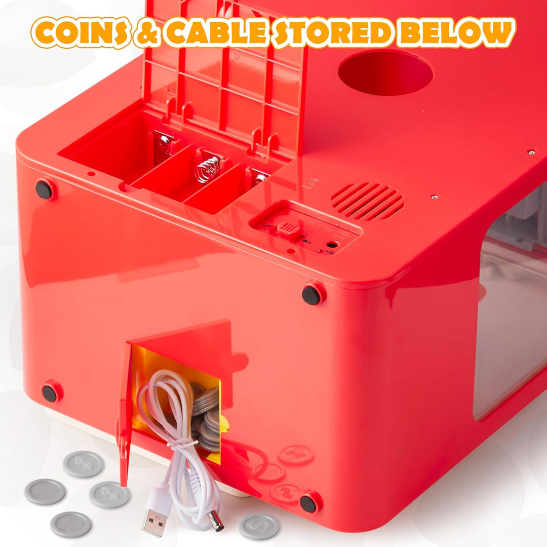 JOYIN Claw Machine - Juguete de arcade con luz LED y