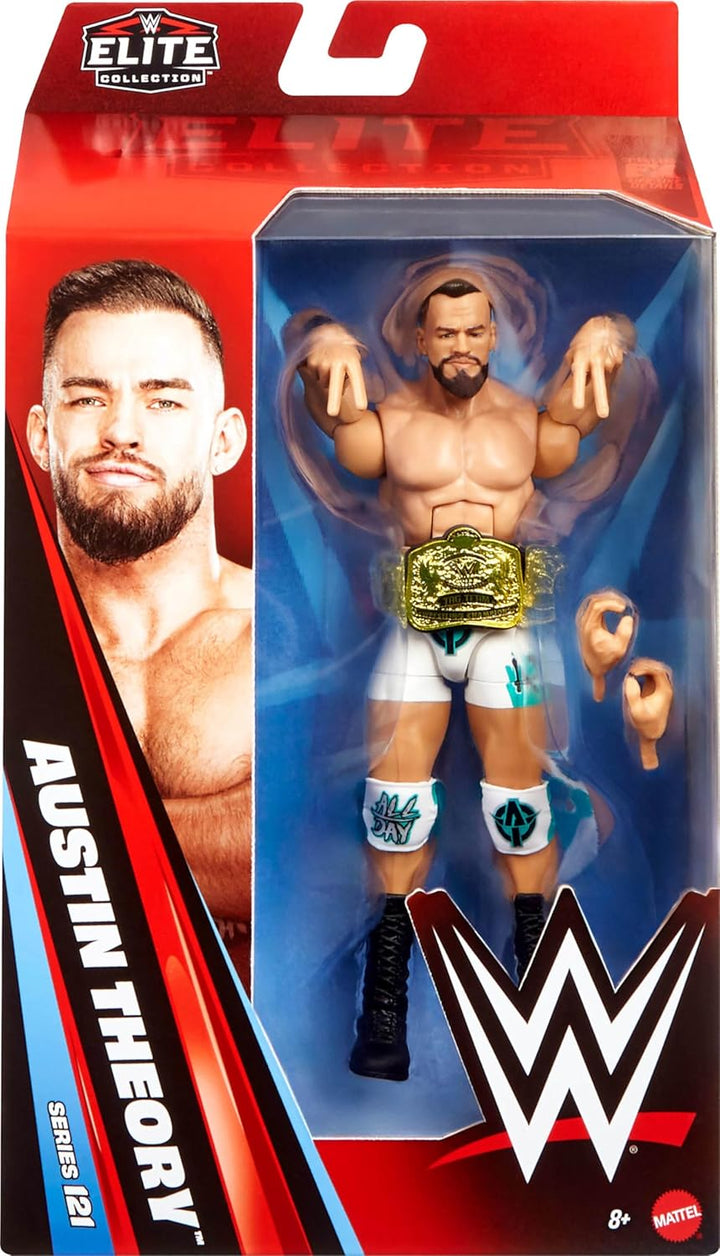 Mattel WWE Elite Figura de acción y accesorios, Serie #121, Figura...