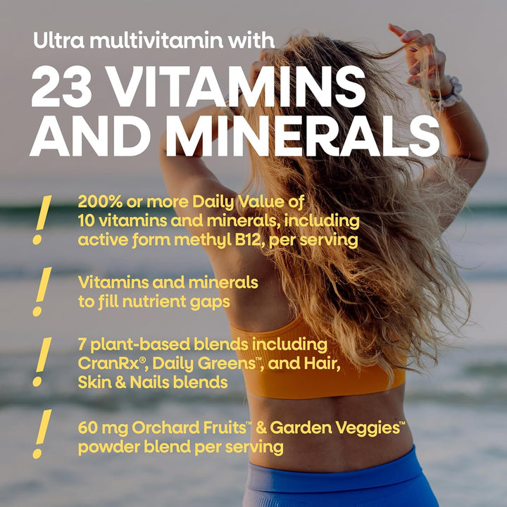 Nature's Way ¡Alive! Ultra Multivitamínico diario para mujer, f...