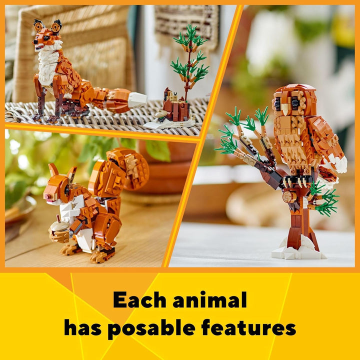 LEGO Creator 31154 - Animales del bosque 3 en 1 juguetes