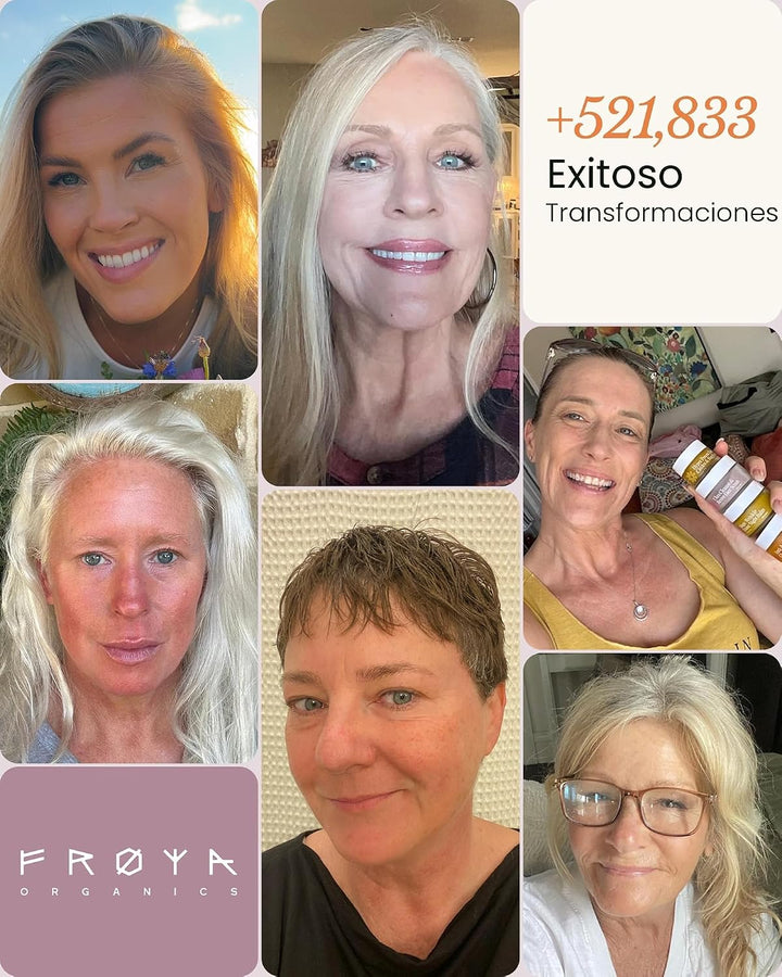 FRØYA Organics - Bálsamo de día antiedad y brillo insano | Resultad...