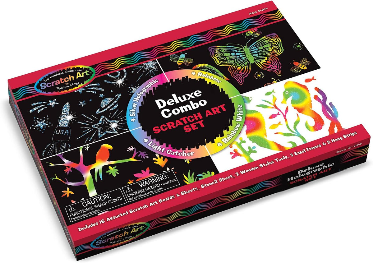 Juego Scratch Art de la marca Melissa & Doug