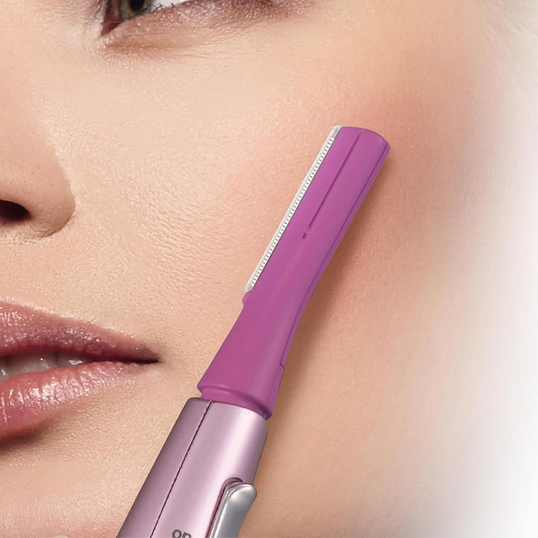 Panasonic Removedor de vello facial para mujer y recortador de ceja...