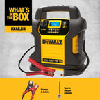 DEWALT DXAEJ14 Arrancador de salto de 1600 amperios pico con inflador de