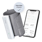 Withings BPM Connect - Brazalete digital de presión arterial y monitor de frecuencia cardíaca - Brazalete de presión arterial para máquina de presión arterial, aprobado por la FDA, elegible para FSA