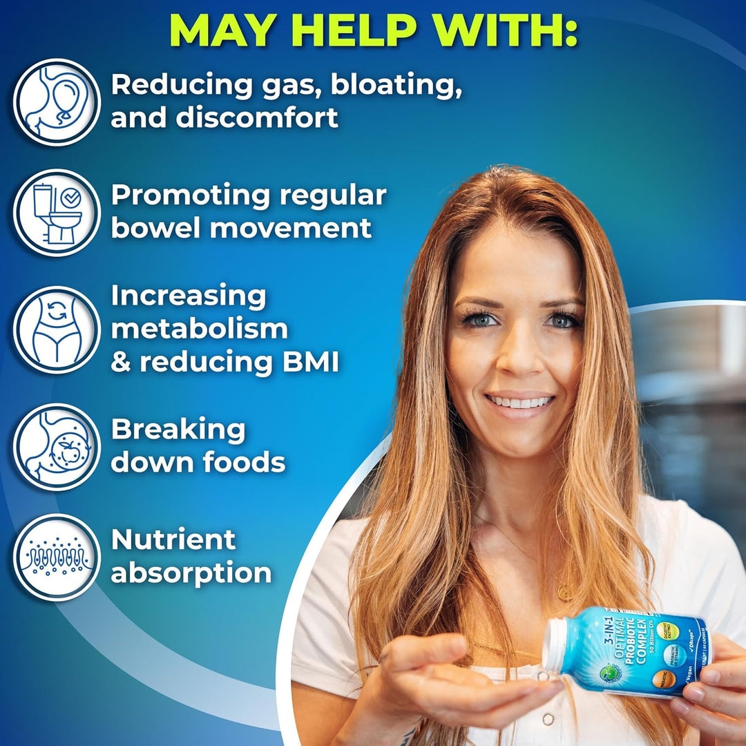 Trío de equilibrio hormonal y salud digestiva \u2013 DIM 200 mg con...