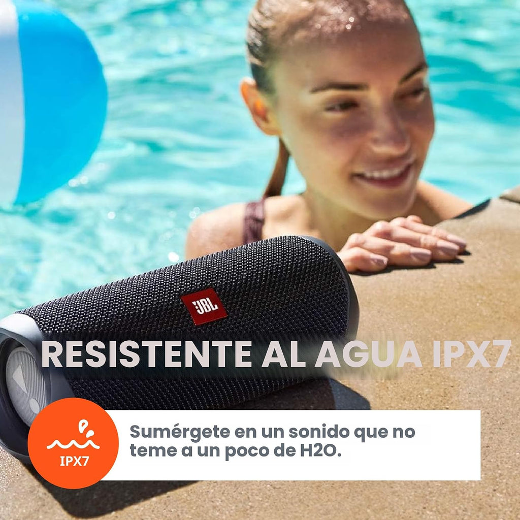 JBL FLIP 5, altavoz Bluetooth portátil a prueba de agua, rosa (modelo nuevo)