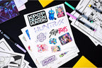 Crayola Kpop Demon Hunters - Estuche de arte (40 + piezas), kit de