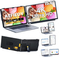 Extensor de pantalla para portátil mejorado, monitor portátil dual...
