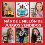 Taco vs Burrito - El Juego de Cartas Sorprendentemente Estratégico y Extremadamente Popular Creado por un Niño de 7 Años - 5 Maneras de Jugar - Un Juego de Fiesta Familiar para Niños, Adolescentes y