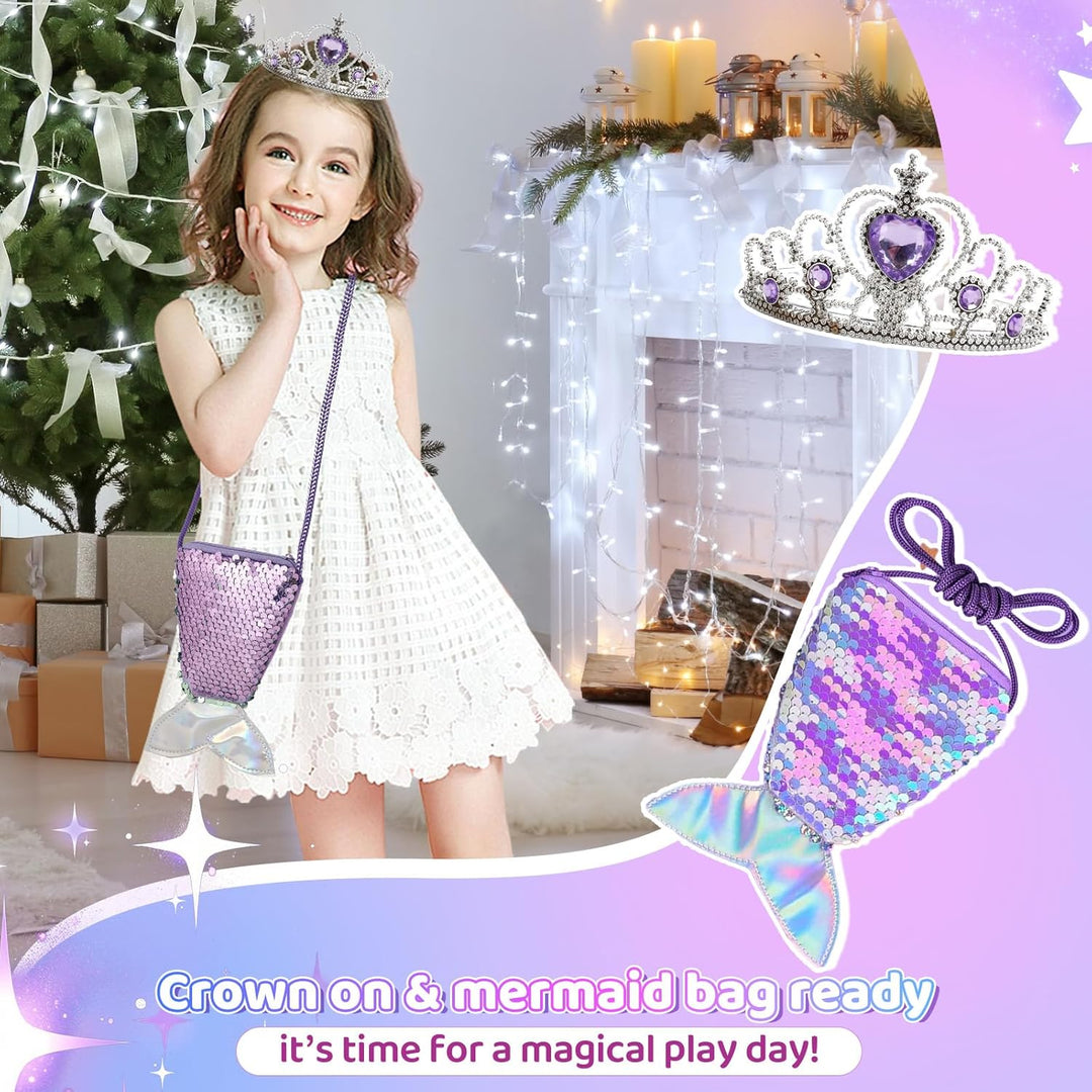 Jenria Regalo de sirena para niñas de 6 a 8 años, regalos de gradua...