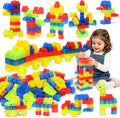 Bloques transparentes mega para niños pequeños de 1 a 3 bloques de