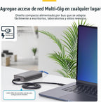 StarTech Adaptador Ethernet USB4 de 10 GbE, Thunderbolt 3/4/5