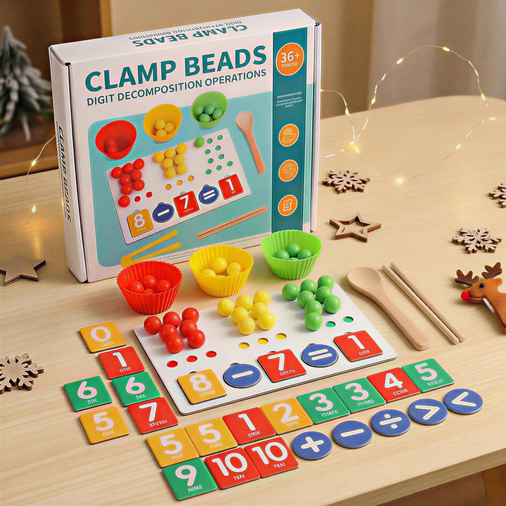 Montessori - Juguetes educativos de madera para niños