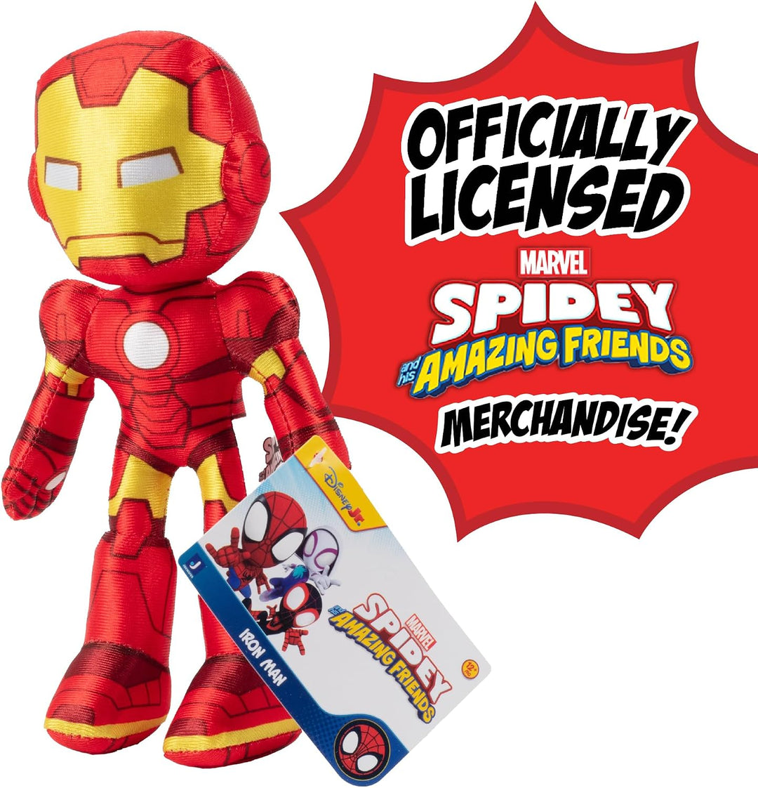 Marvel Spidey &amp; His Amazing Friends - Juego de 3 peluches de 8...