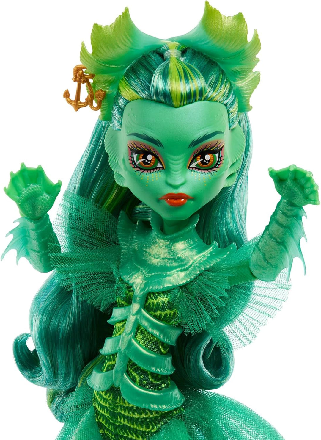 Monster High Serie Skullector Muñeca Criatura de la Laguna Negra -...