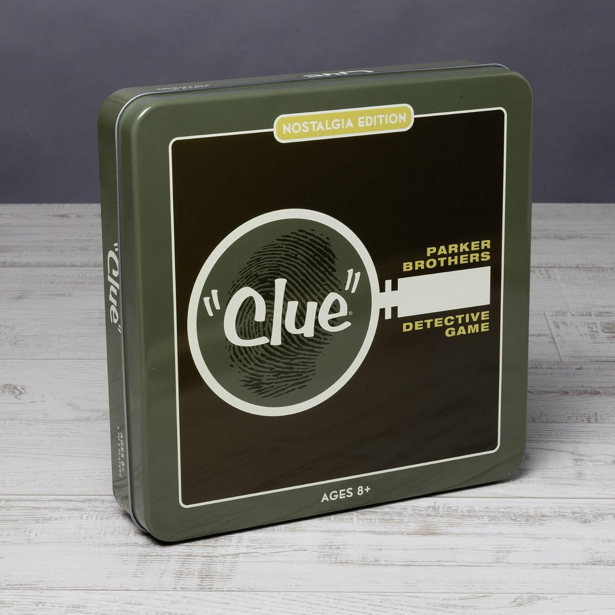WS Game Company Clue Nostalgia Edition Juego de mesa en lata coleccionable