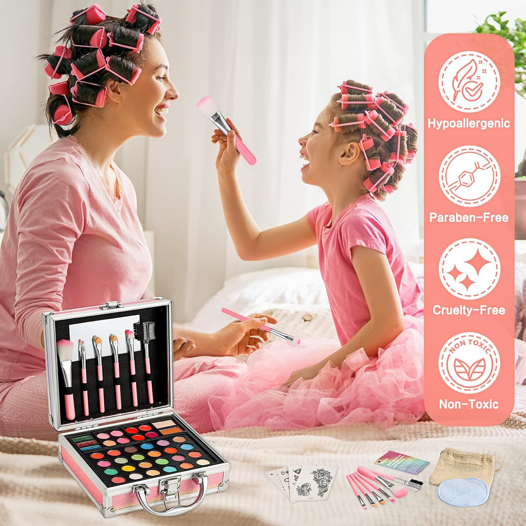 Anpro Kit de maquillaje todo en uno para niñas de 10 a 12 años con...