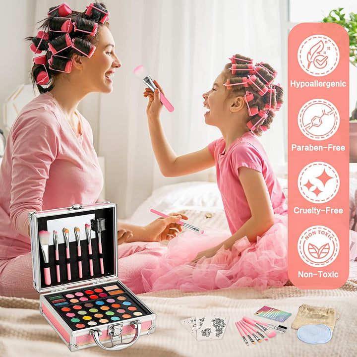 Anpro Kit de maquillaje todo en uno para niñas de 10 a 12 años con...