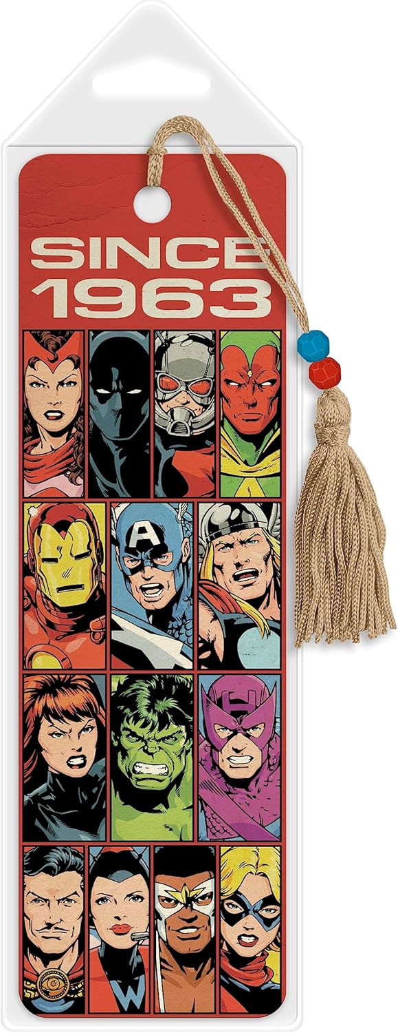 Marvel Avengers - Marcapáginas Premier del 60 aniversario