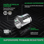 Conjunto de dados de 1/2" de SK con llave dinamométrica de 216-P, 23 piezas, enchufes SAE y métricos