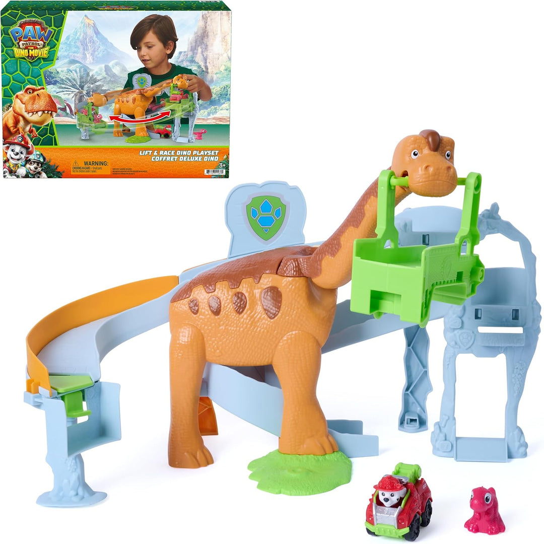 PAW Patrol: The Dino Movie, Pup Squad Racers, paquete de 6 corredor...
