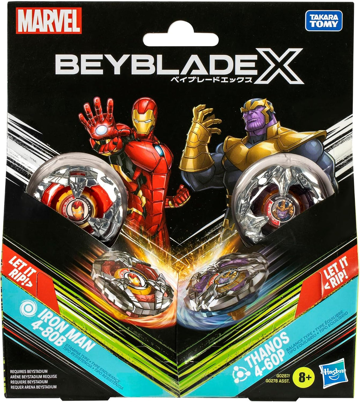 Beyblade BBX Thanos Iron Man
