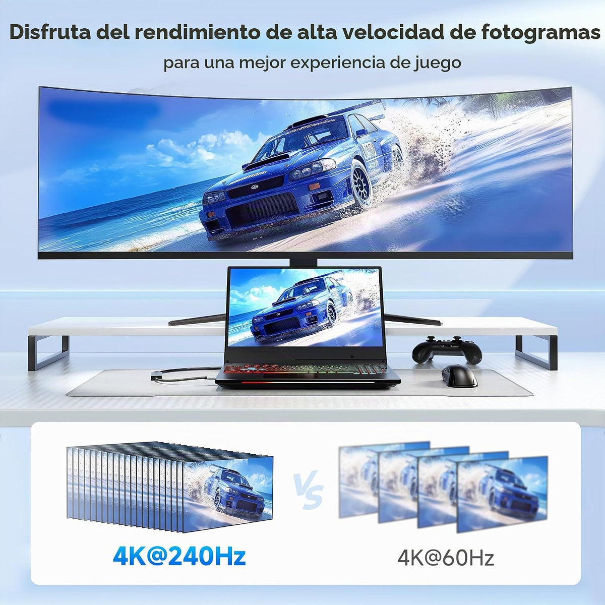 Cable Matters, 201046-BLK, hub USB 2.0 de 2 puertos, alimentado