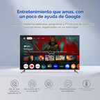 onn - Dispositivo de transmisión 4k Plus, dispositivo de transmisión ultrarrápida de Google TV, almacenamiento de 16 GB, RAM de 2 GB, remito con control de voz, solo EE. UU