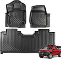 CAT® JustFit™ Alfombrillas 3D personalizadas para Ford F-150 Super Cab 2015-2026, juego completo delantero y trasero, forros de goma resistentes medidos con láser, accesorios para Ford F150 SuperCab