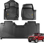 CAT® JustFit™ Alfombrillas 3D personalizadas para Ford F-150 Super Cab 2015-2026, juego completo delantero y trasero, forros de goma resistentes medidos con láser, accesorios para Ford F150 SuperCab